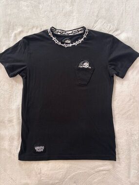 Lurking Class by Sketchy Tank barbed wire coffin t shirt